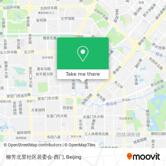 柳芳北里社区居委会-西门 map