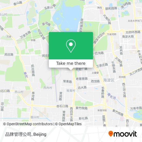 品牌管理公司 map