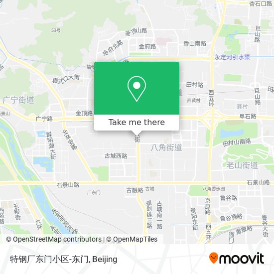 特钢厂东门小区-东门 map