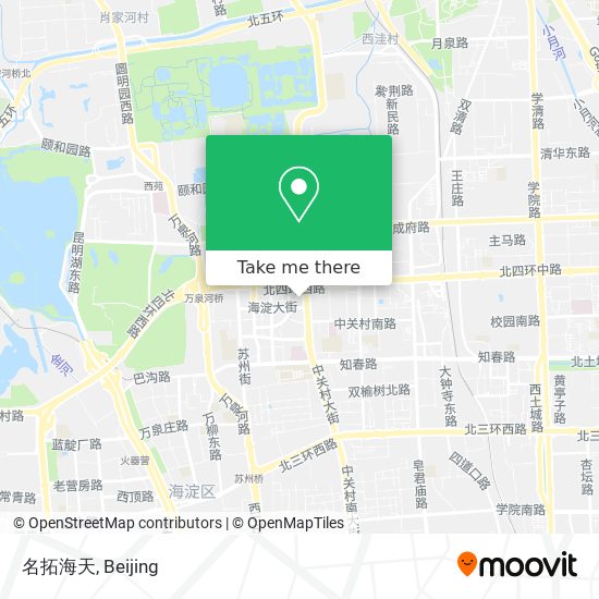 名拓海天 map