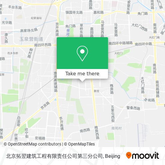 北京拓翌建筑工程有限责任公司第三分公司 map