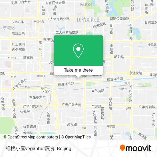 维根小屋veganhut蔬食 map