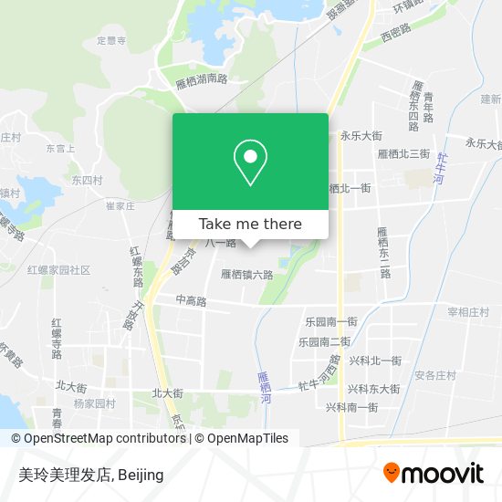美玲美理发店 map