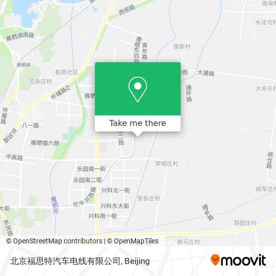 北京福思特汽车电线有限公司 map