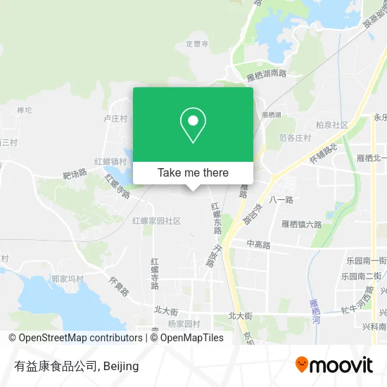 有益康食品公司 map