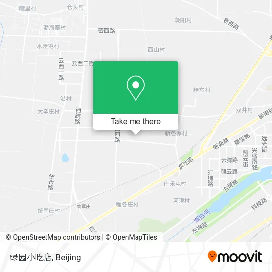绿园小吃店 map