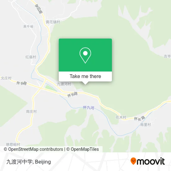九渡河中学 map