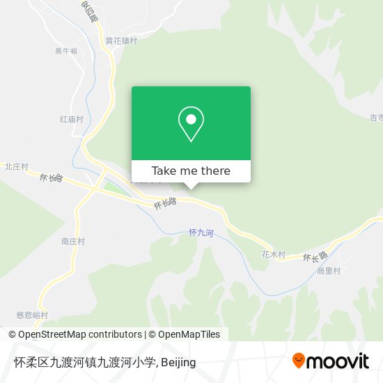 怀柔区九渡河镇九渡河小学 map