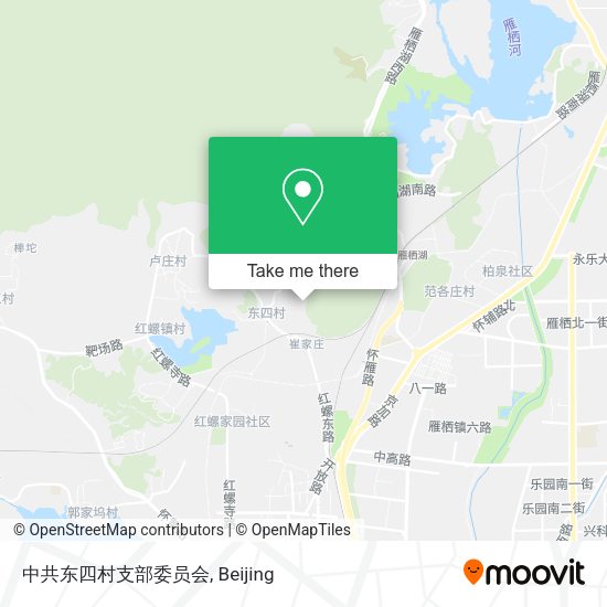 中共东四村支部委员会 map