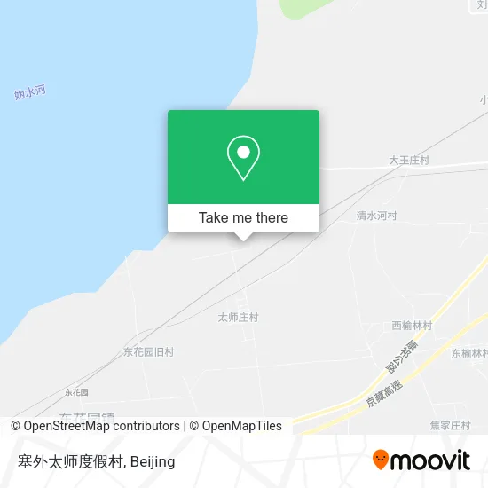 塞外太师度假村 map