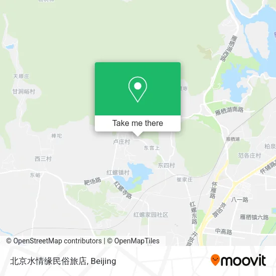 北京水情缘民俗旅店 map