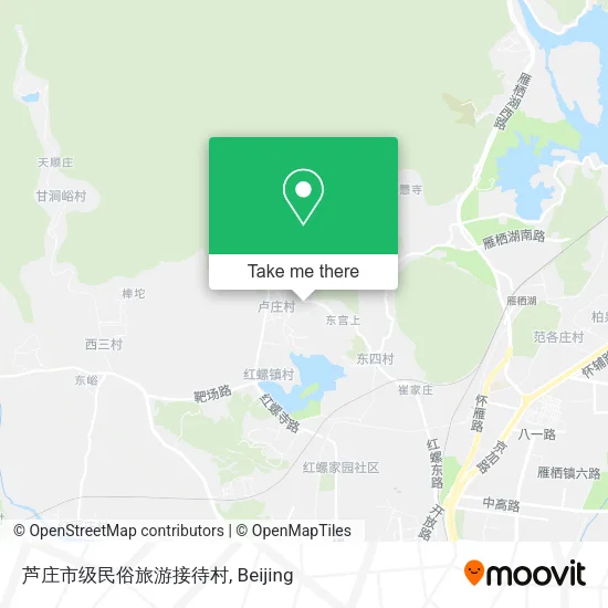 芦庄市级民俗旅游接待村 map