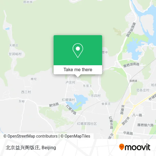北京益兴阁饭庄 map