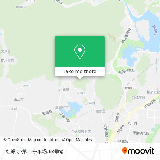 红螺寺-第二停车场 map