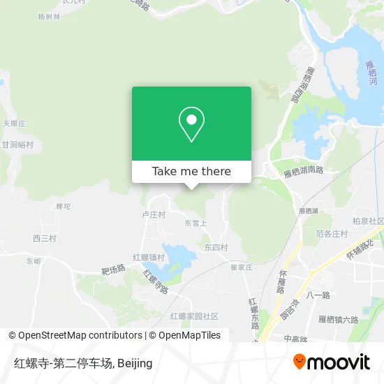 红螺寺-第二停车场 map