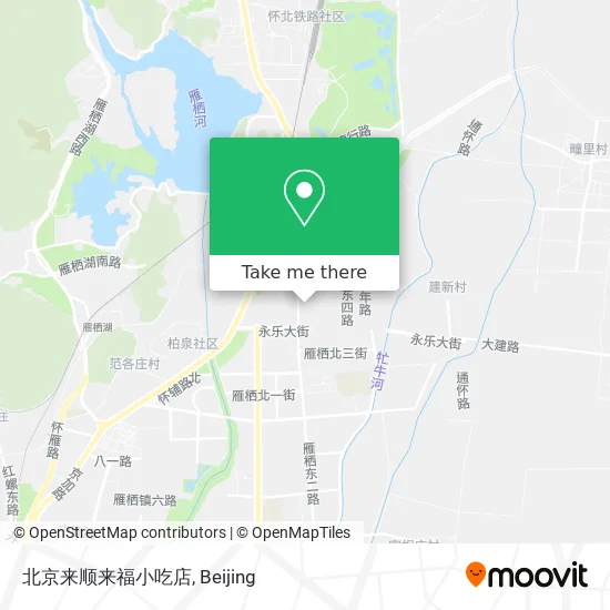 北京来顺来福小吃店 map
