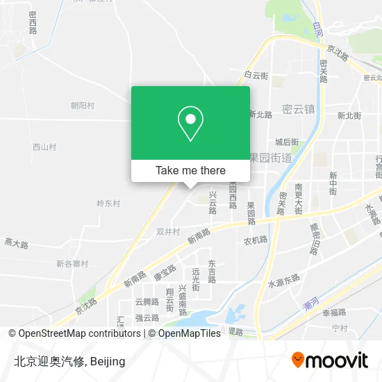 北京迎奥汽修 map