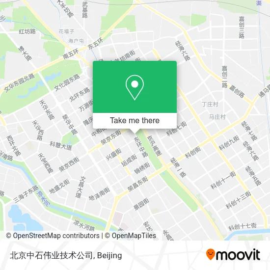 北京中石伟业技术公司 map