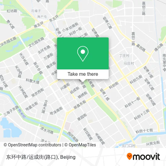 东环中路/运成街(路口) map