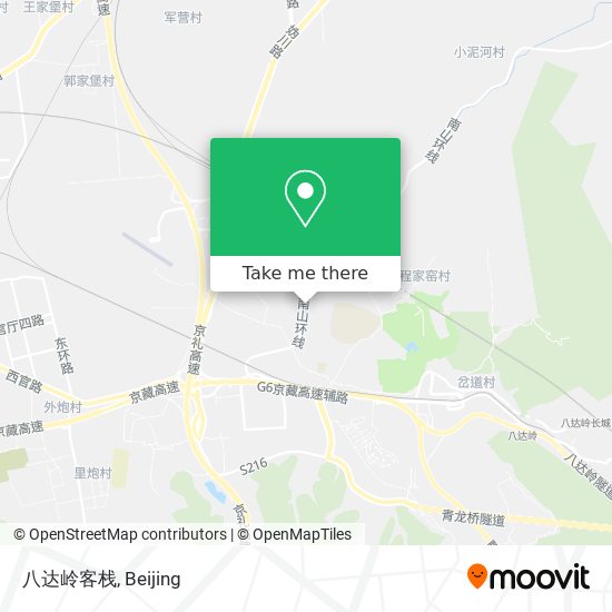 八达岭客栈 map