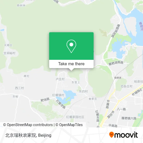 北京瑞秋农家院 map