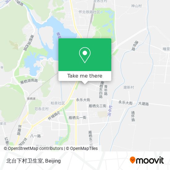北台下村卫生室 map