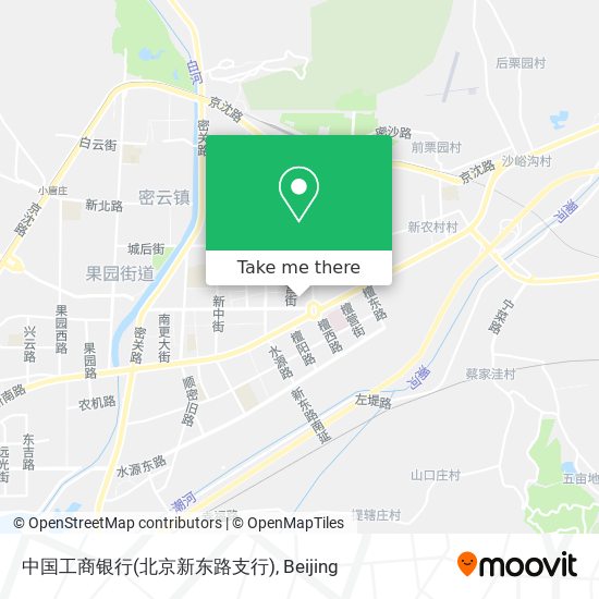 中国工商银行(北京新东路支行) map