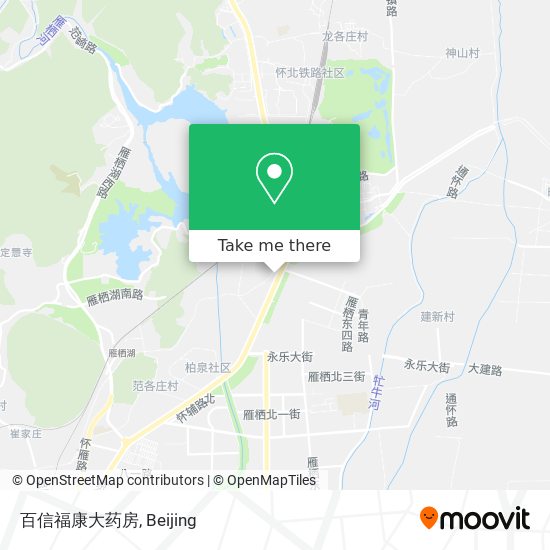 百信福康大药房 map