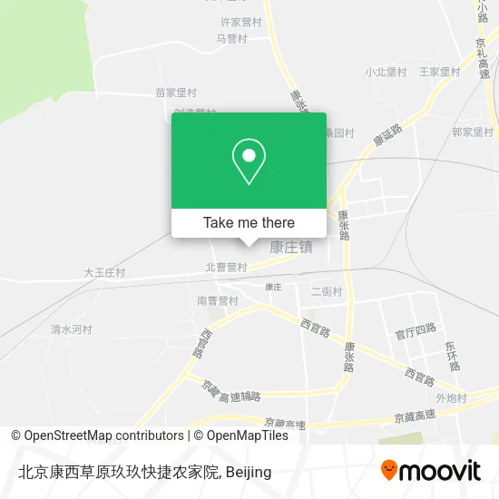 北京康西草原玖玖快捷农家院 map