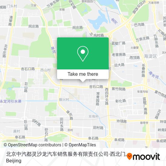 北京中汽都灵沙龙汽车销售服务有限责任公司-西北门 map