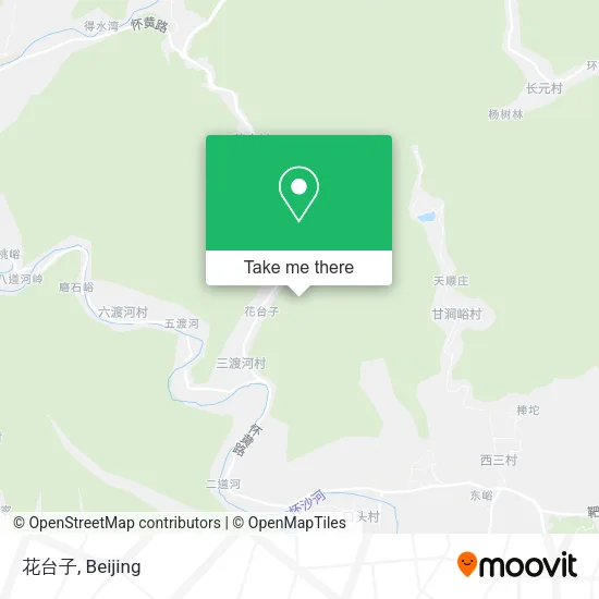 花台子 map
