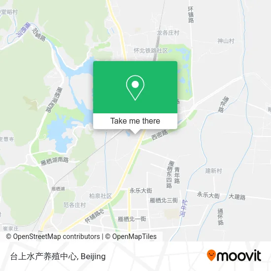 台上水产养殖中心 map