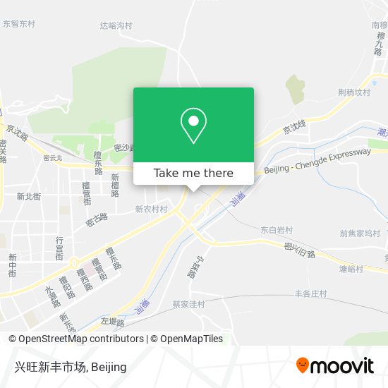 兴旺新丰市场 map