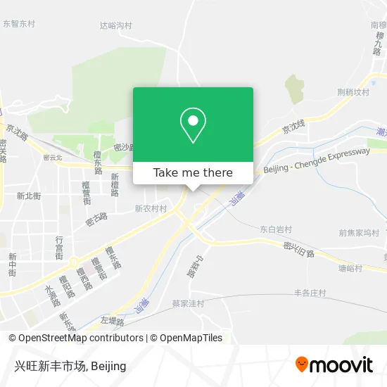 兴旺新丰市场 map
