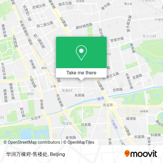 华润万橡府-售楼处 map