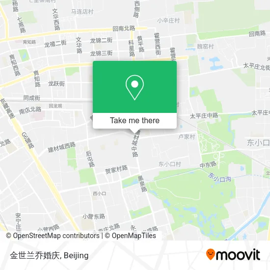 金世兰乔婚庆 map