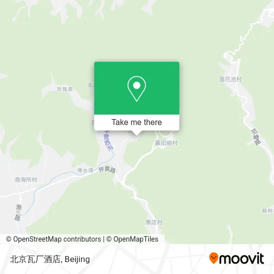 北京瓦厂酒店 map