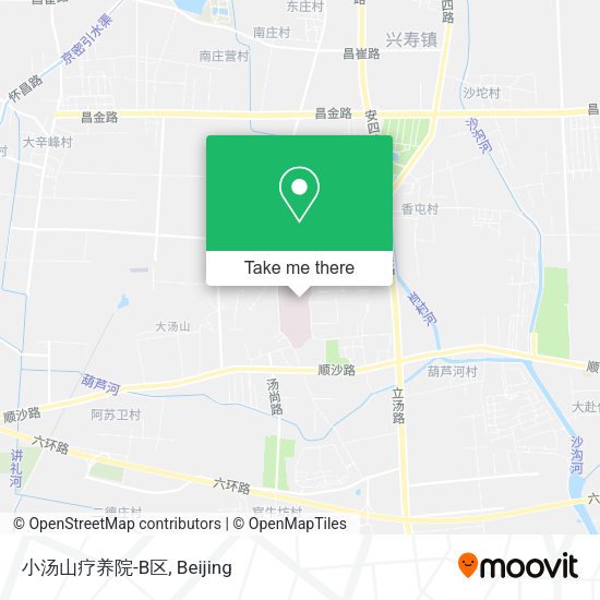小汤山疗养院-B区 map