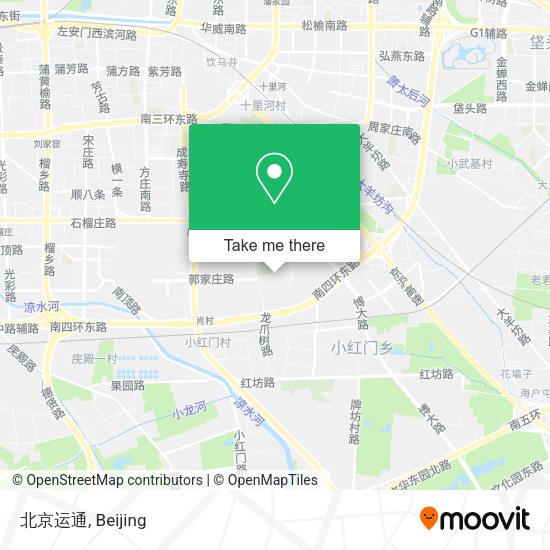 北京运通 map