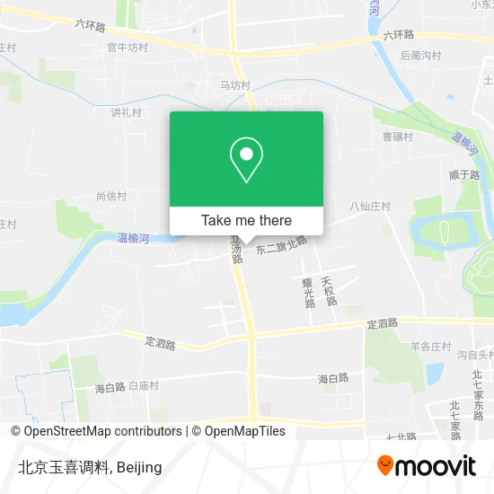 北京玉喜调料 map
