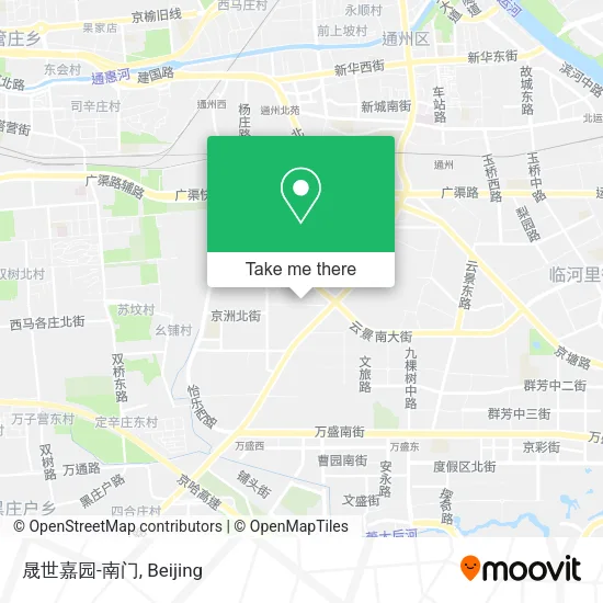晟世嘉园-南门 map