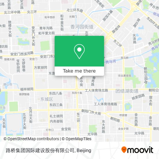 路桥集团国际建设股份有限公司 map