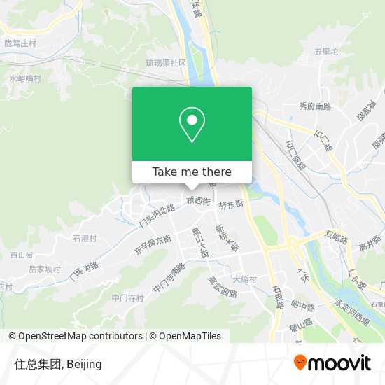 住总集团 map
