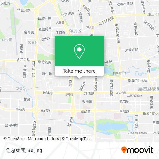 住总集团 map