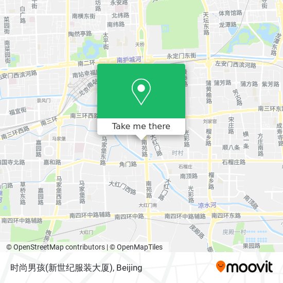 时尚男孩(新世纪服装大厦) map