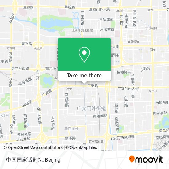 中国国家话剧院 map