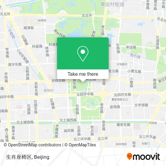 生肖座椅区 map