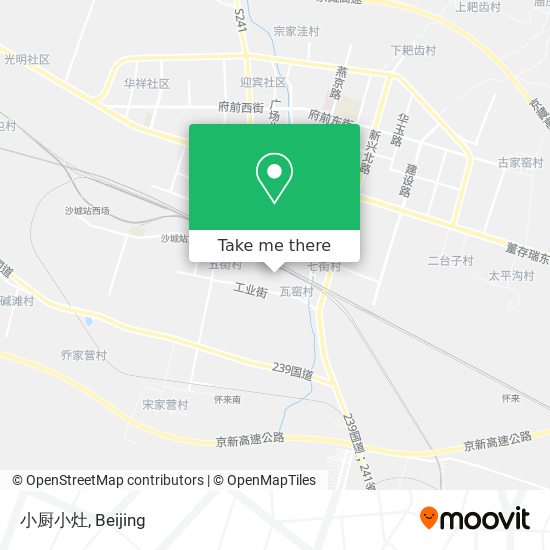 小厨小灶 map