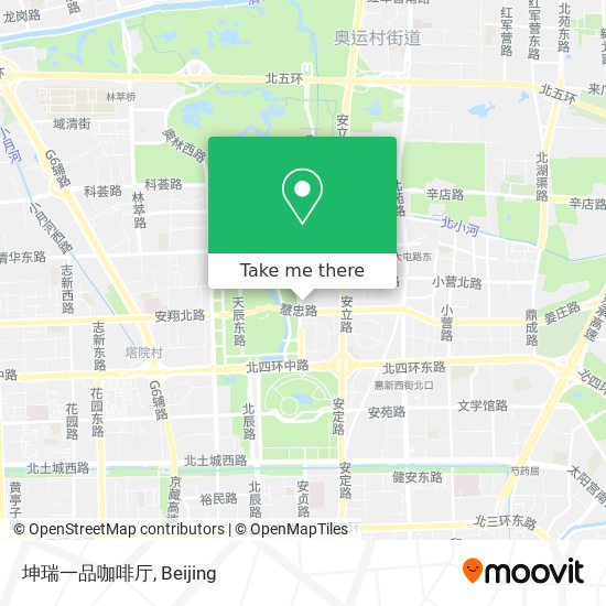 坤瑞一品咖啡厅 map