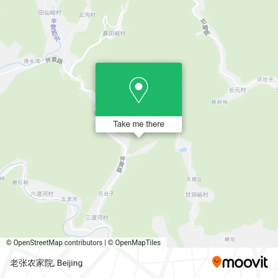 老张农家院 map